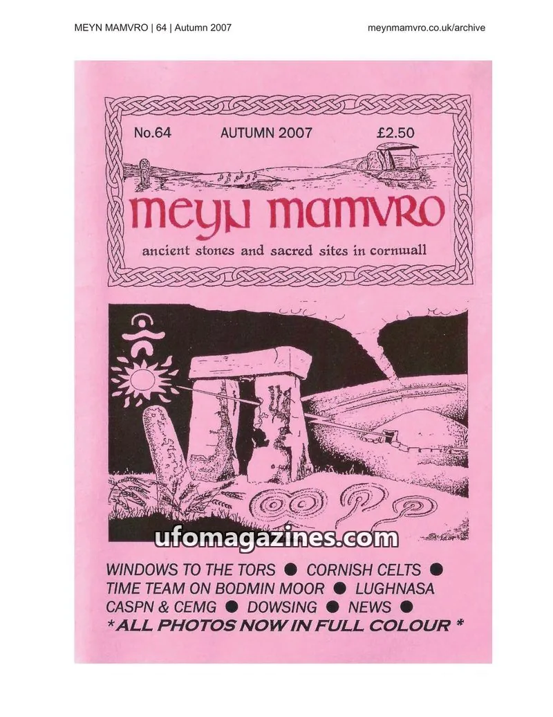 Cover of Meyn Mamvro issue 64: Meyn Mamvro