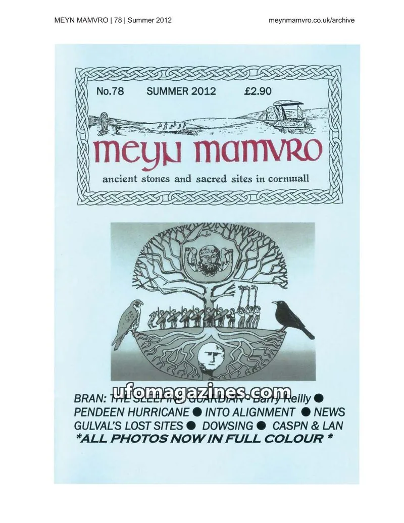 Cover of Meyn Mamvro issue 78: Meyn Mamvro