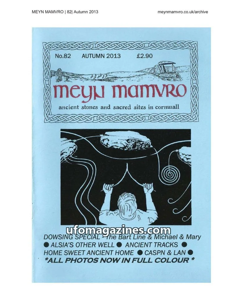 Cover of Meyn Mamvro issue 82: Meyn Mamvro