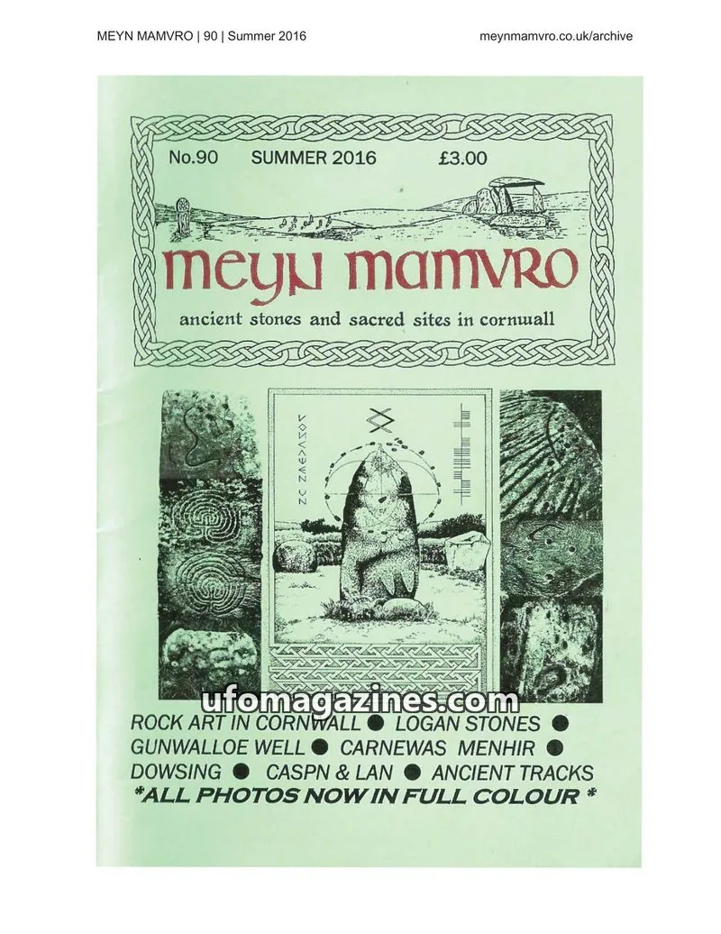 Cover of Meyn Mamvro issue 90: Meyn Mamvro