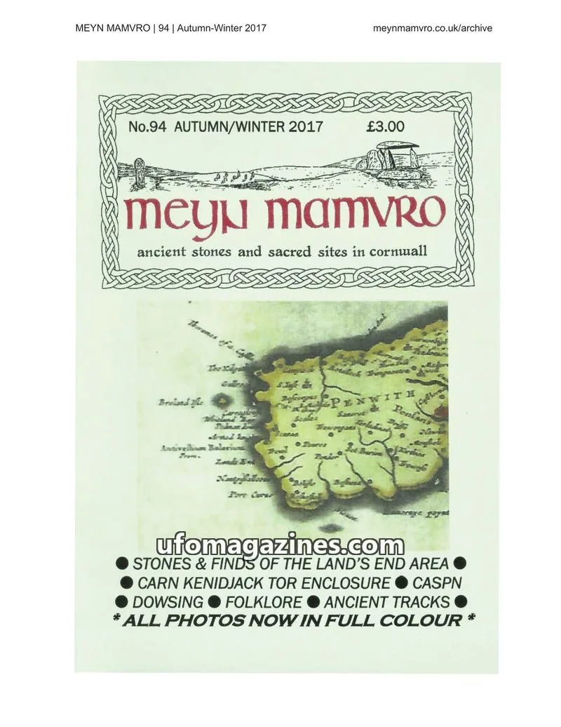 Cover of Meyn Mamvro issue 94: Meyn Mamvro