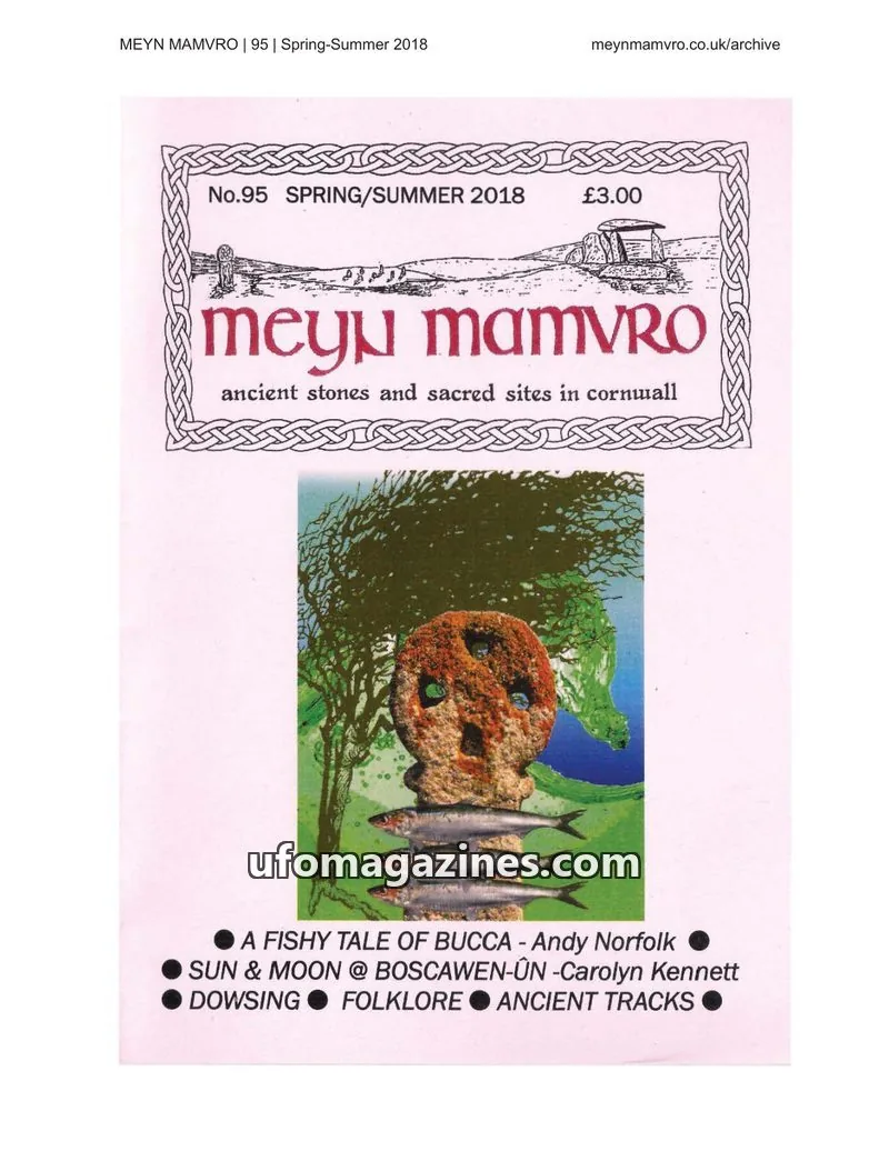 Cover of Meyn Mamvro issue 95: Meyn Mamvro