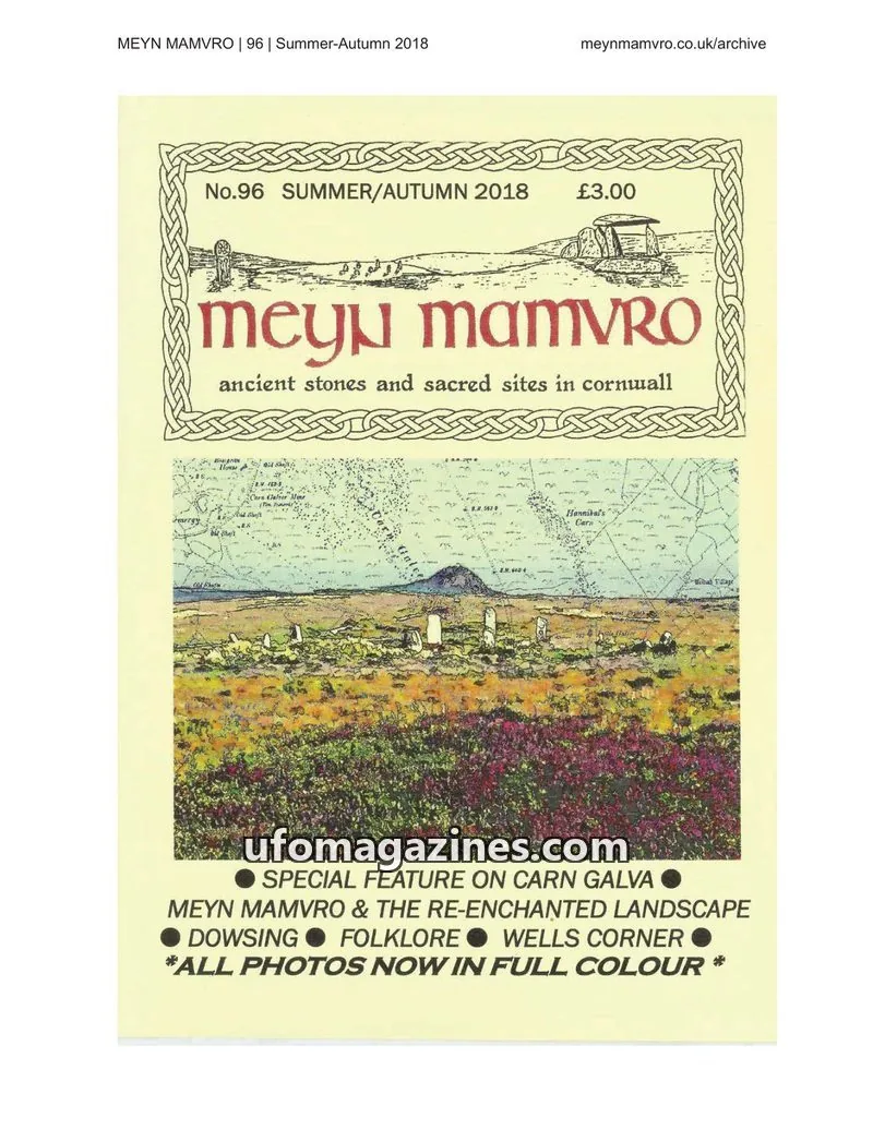 Cover of Meyn Mamvro issue 96: Meyn Mamvro