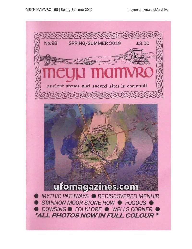 Cover of Meyn Mamvro issue 98: Meyn Mamvro