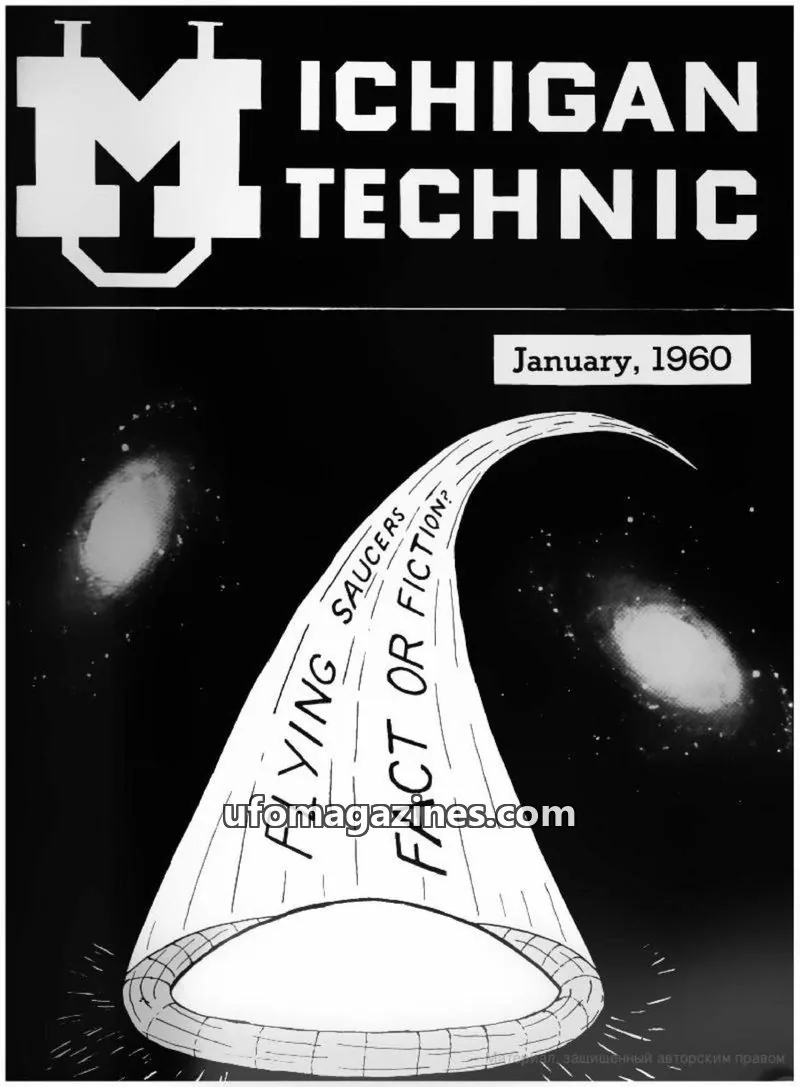 Cover of Michigan Technic issue January: MICHIGAN TECHNIC