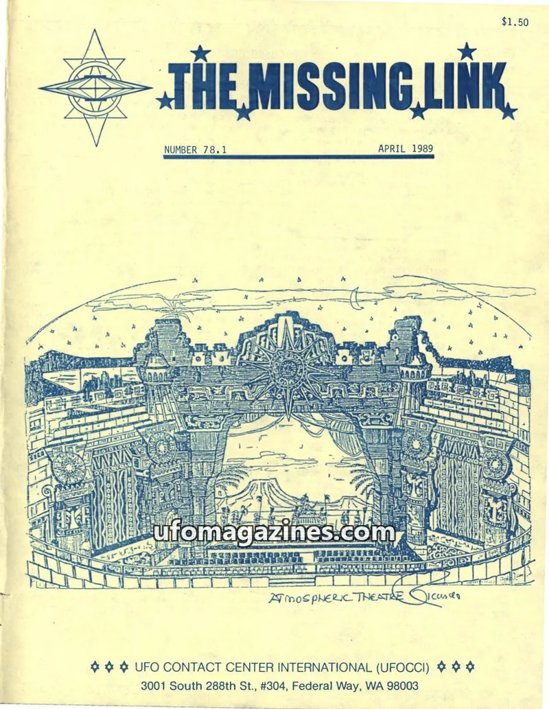 Cover of Missing Link (Aileen McGilton Garoutte) issue 78.1: THE MISSING LINK