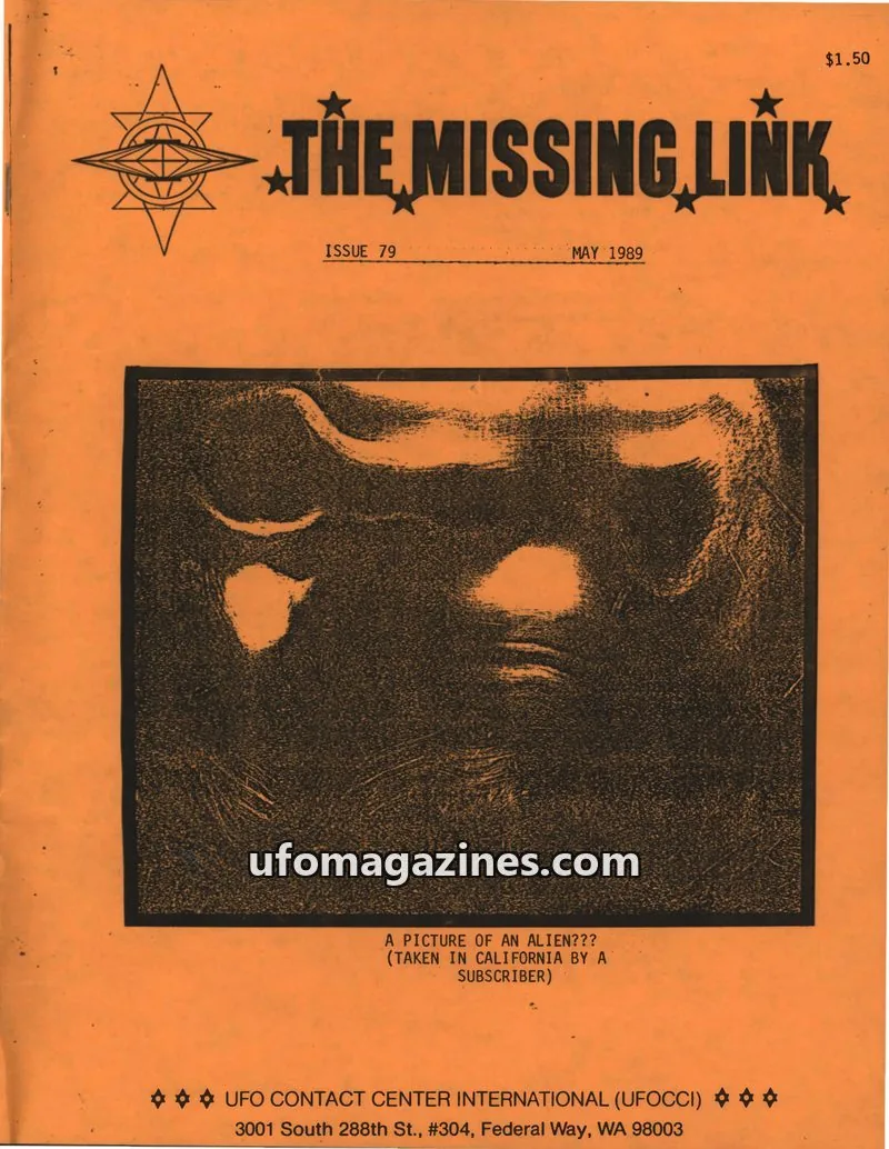 Cover of Missing Link (Aileen McGilton Garoutte) issue 79: THE MISSING LINK