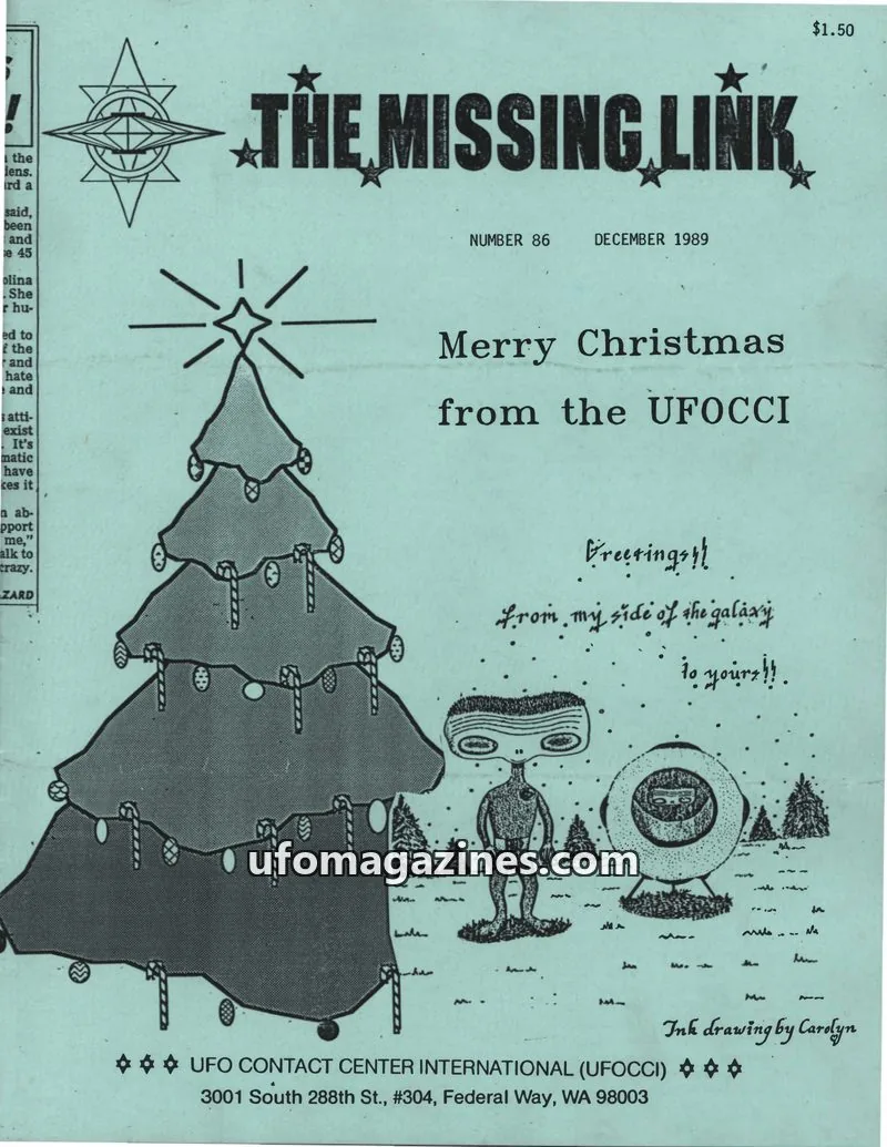 Cover of Missing Link (Aileen McGilton Garoutte) issue 86: THE MISSING LINK