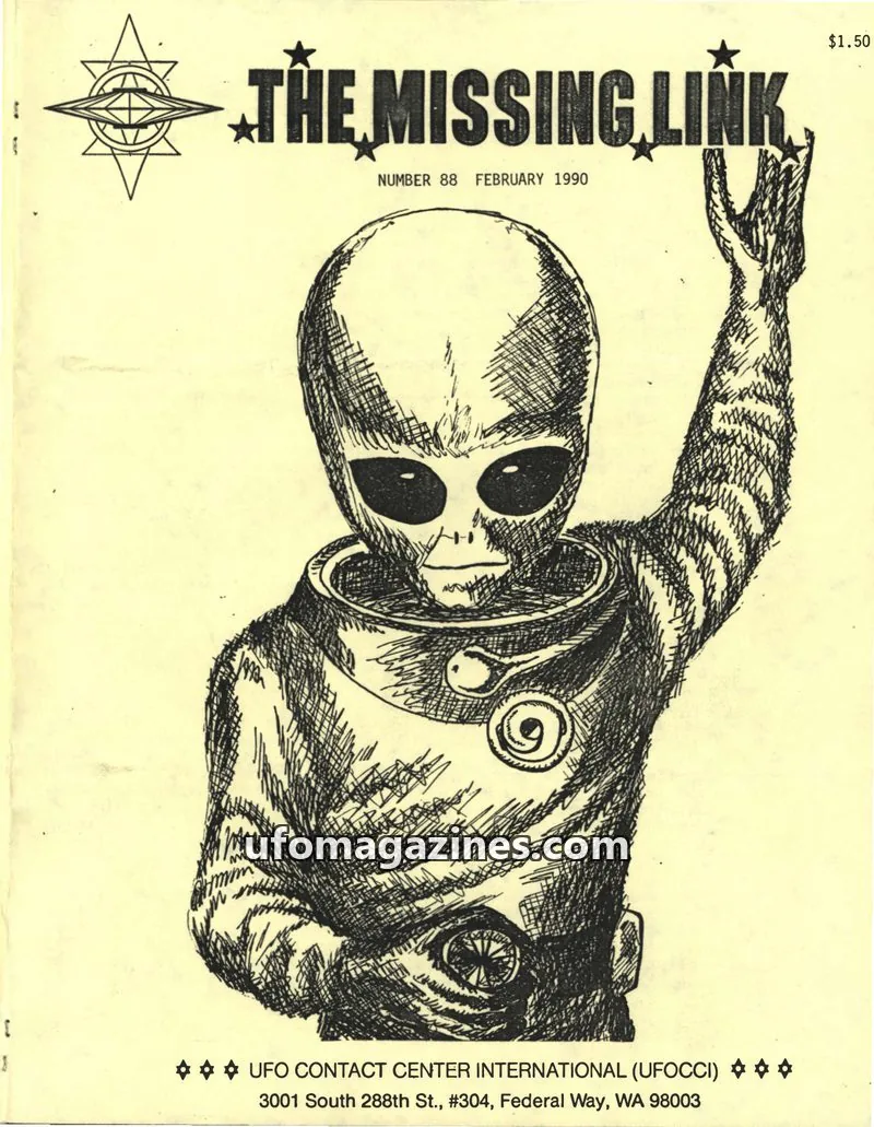 Cover of Missing Link (Aileen McGilton Garoutte) issue 88: THE MISSING LINK