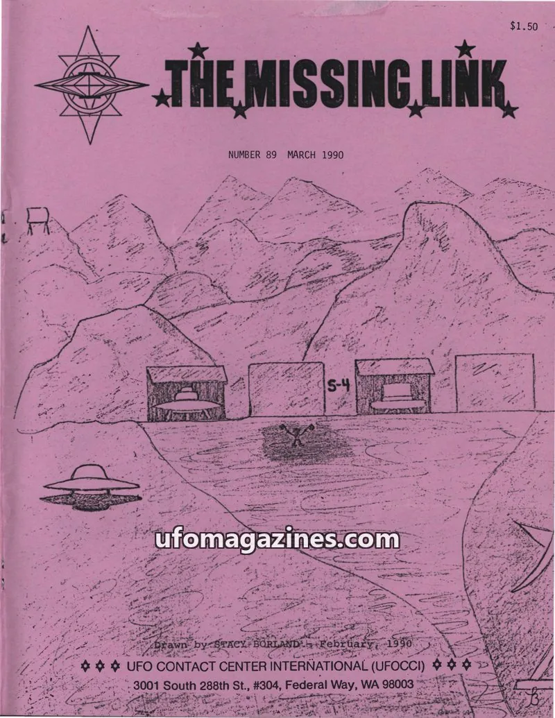 Cover of Missing Link (Aileen McGilton Garoutte) issue 89: THE MISSING LINK
