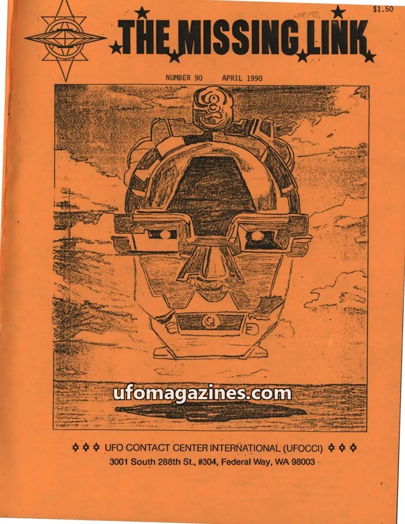 Cover of Missing Link (Aileen McGilton Garoutte) issue 90: THE MISSING LINK