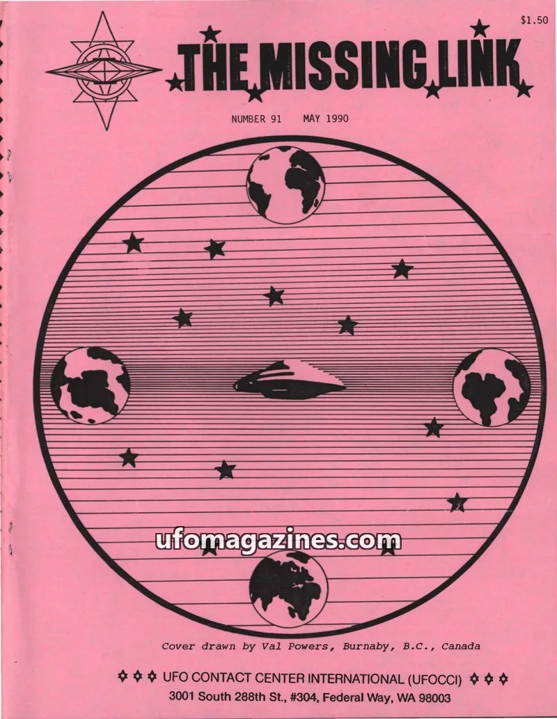 Cover of Missing Link (Aileen McGilton Garoutte) issue 91: THE MISSING LINK