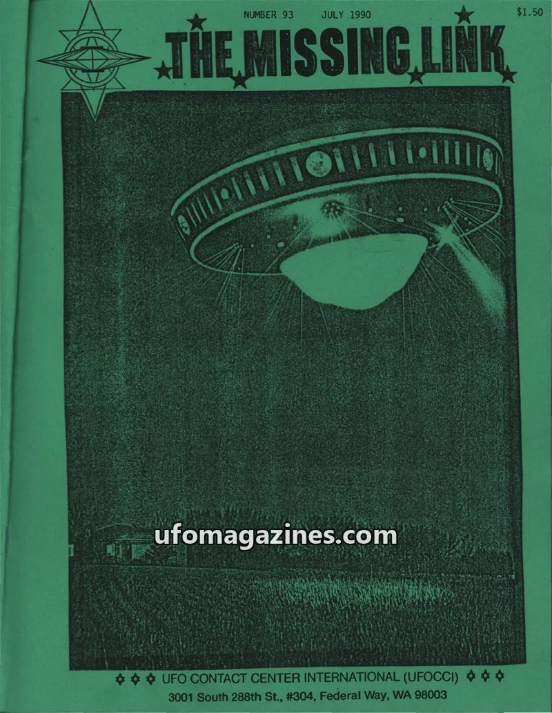 Cover of Missing Link (Aileen McGilton Garoutte) issue 93: THE MISSING LINK
