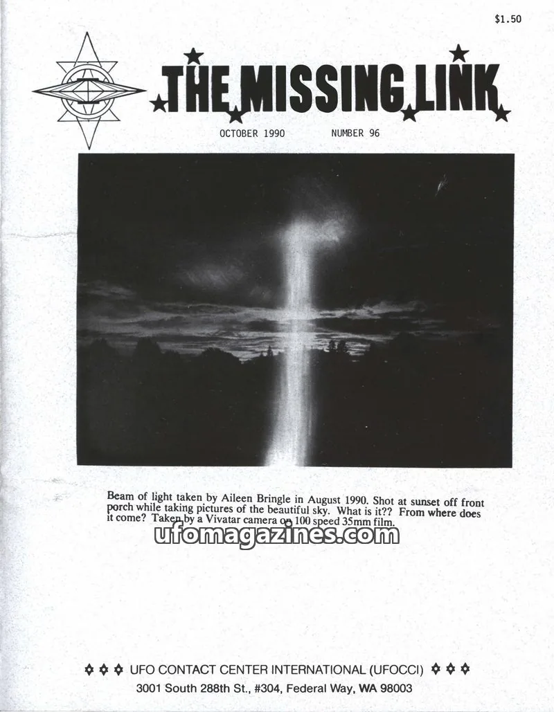 Cover of Missing Link (Aileen McGilton Garoutte) issue 96: THE MISSING LINK