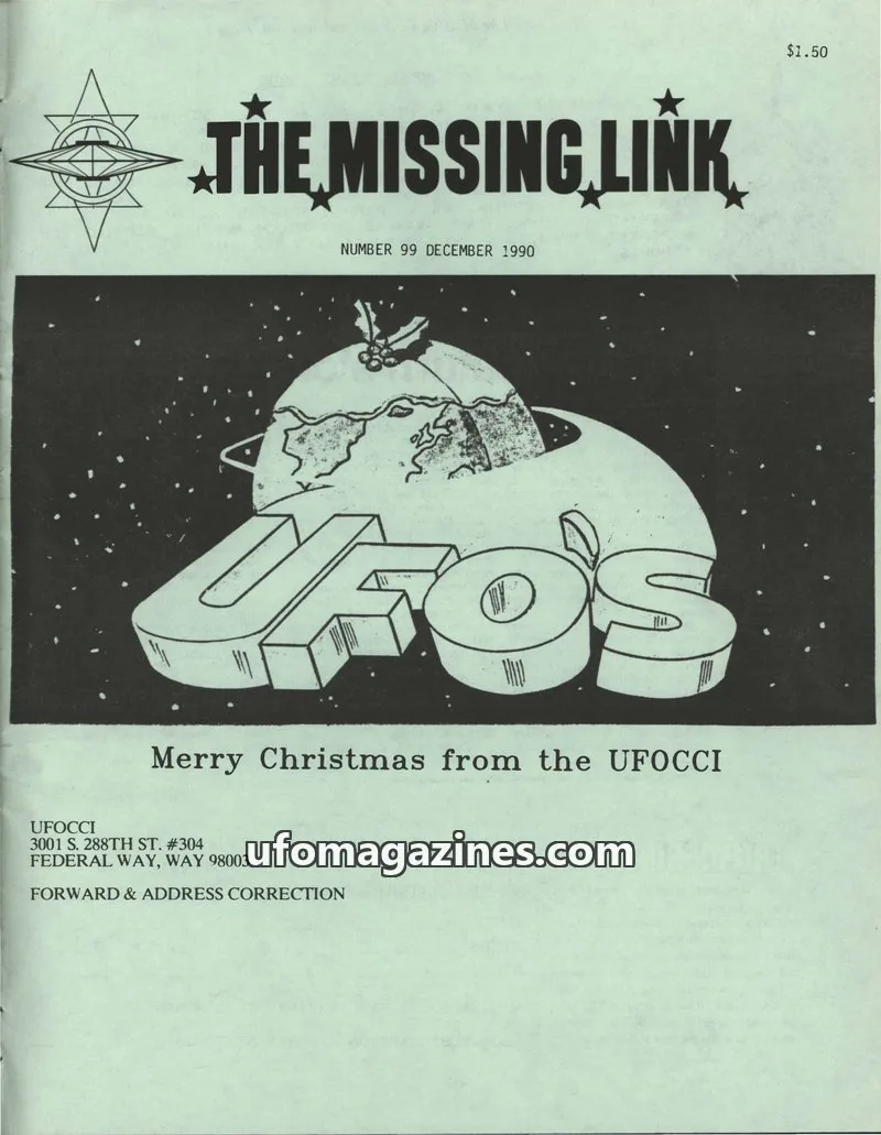 Cover of Missing Link (Aileen McGilton Garoutte) issue 99: THE MISSING LINK