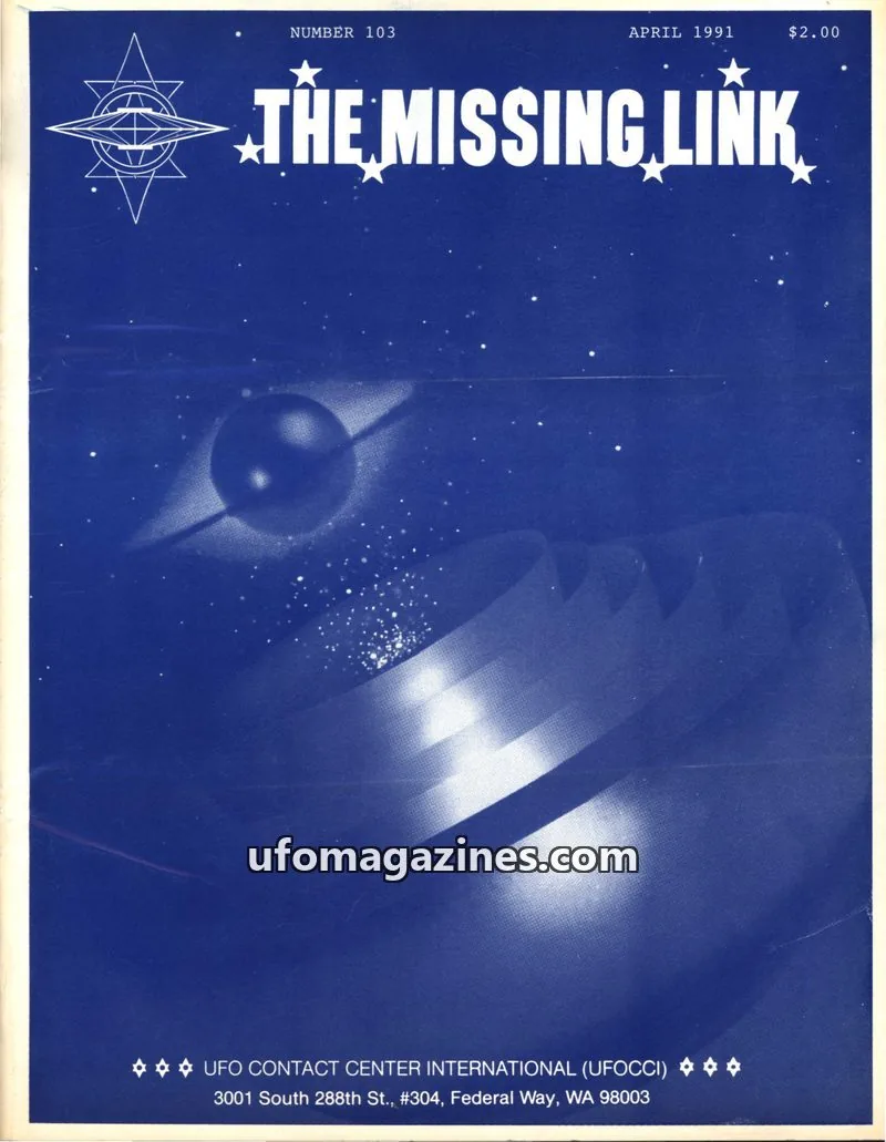 Cover of Missing Link (Aileen McGilton Garoutte) issue 103: THE MISSING LINK