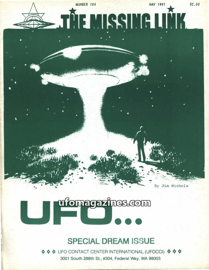 Cover of Missing Link (Aileen McGilton Garoutte) issue 104: THE MISSING LINK