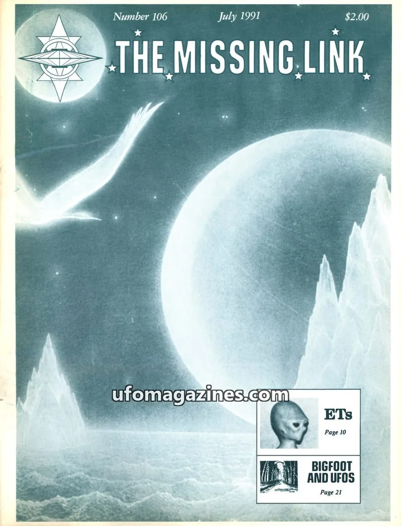 Cover of Missing Link (Aileen McGilton Garoutte) issue 106: THE MISSING LINK