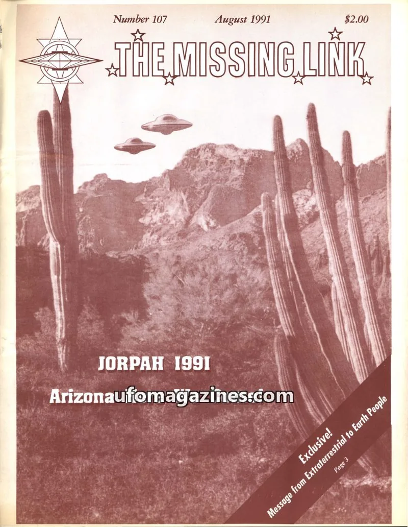 Cover of Missing Link (Aileen McGilton Garoutte) issue 107: THE MISSING LINK