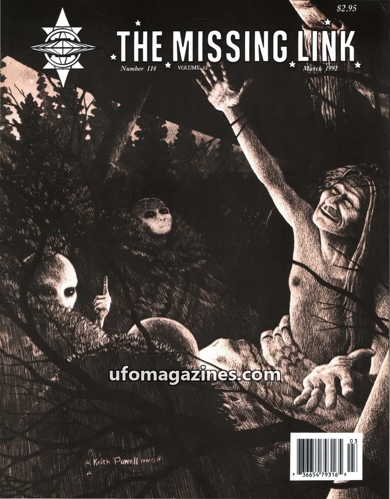 Cover of UFOCCI issue 114: THE MISSING LINK