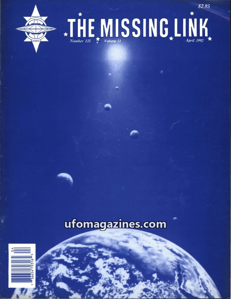 Cover of UFOCCI issue 115: THE MISSING LINK