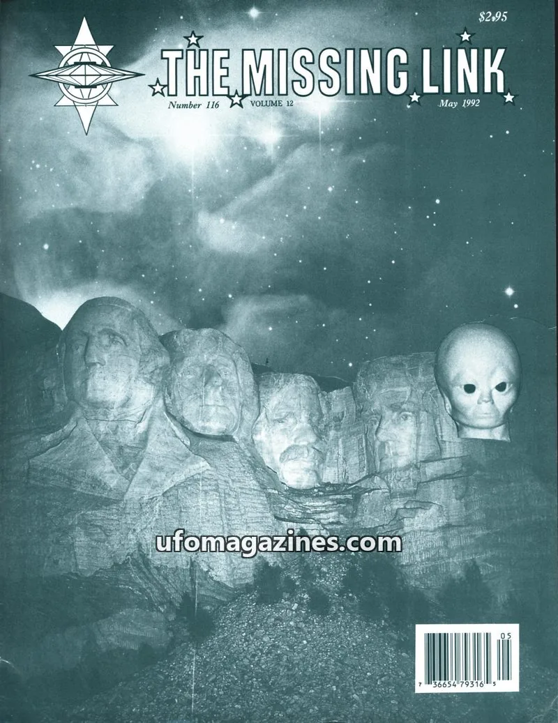 Cover of UFOCCI issue 116: THE MISSING LINK