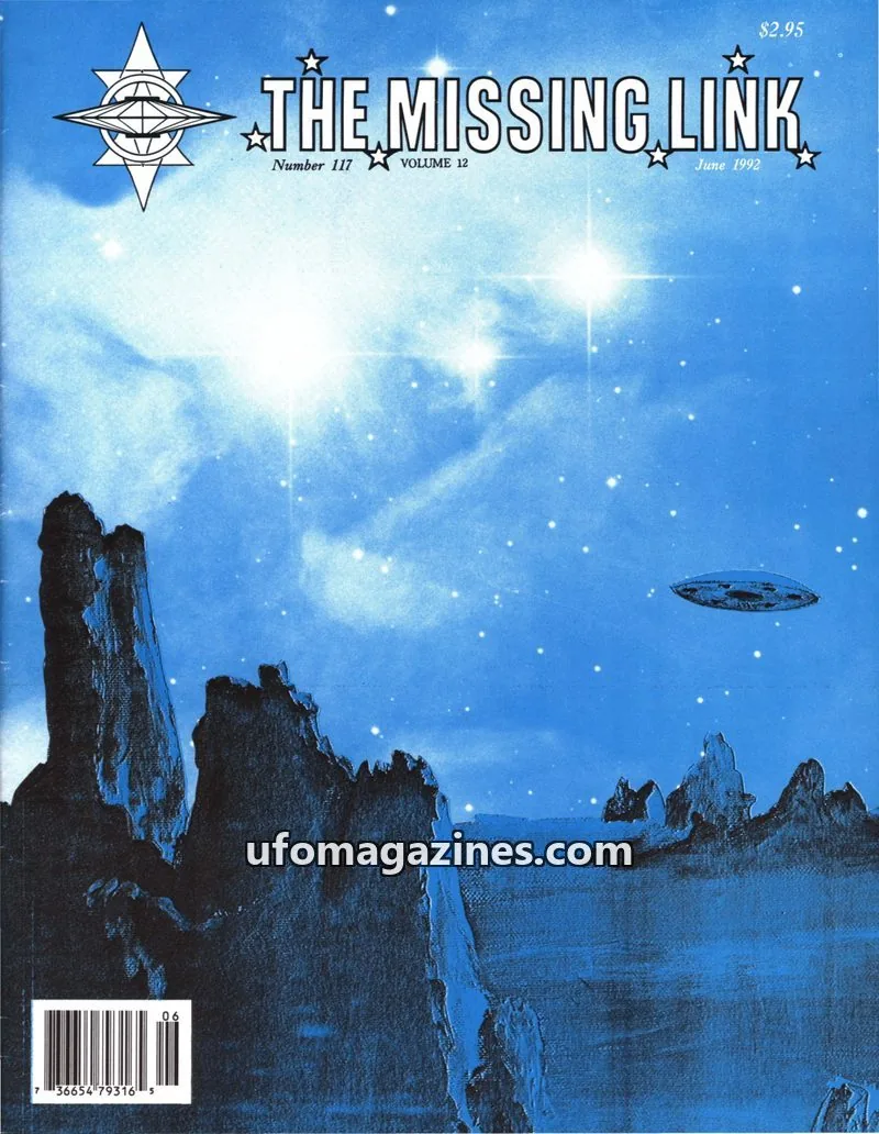 Cover of UFOCCI issue 117: THE MISSING LINK