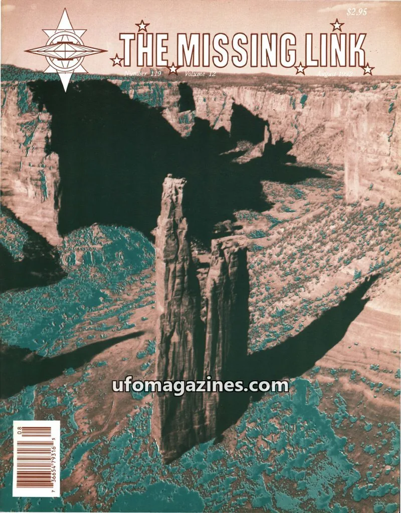 Cover of UFOCCI issue 119: THE MISSING LINK