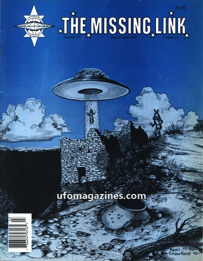 Cover of UFOCCI issue 125: THE MISSING LINK