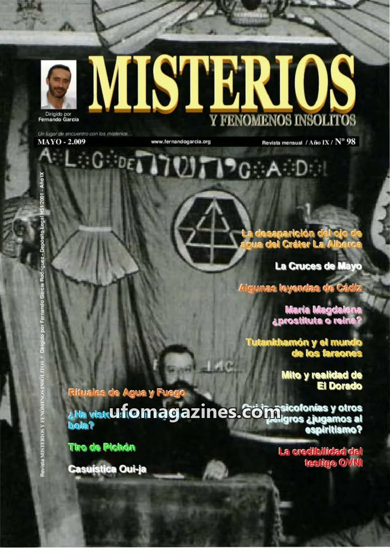 Cover of Misterios (Fernando Garcia Rodriguez) issue 98: MISTERIOS Y FENOMENOS INSOLITOS