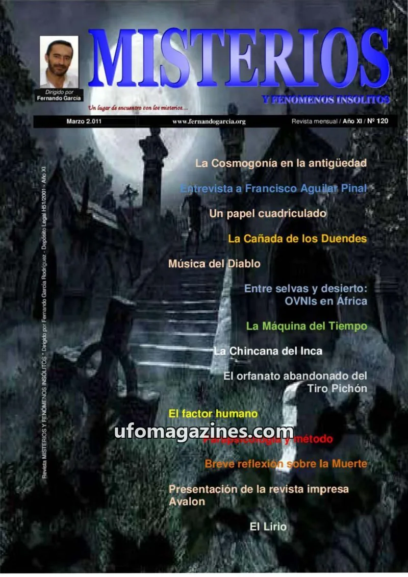 Cover of Misterios (Fernando Garcia Rodriguez) issue Nº 120: MISTERIOS Y FENOMENOS INSOLITOS
