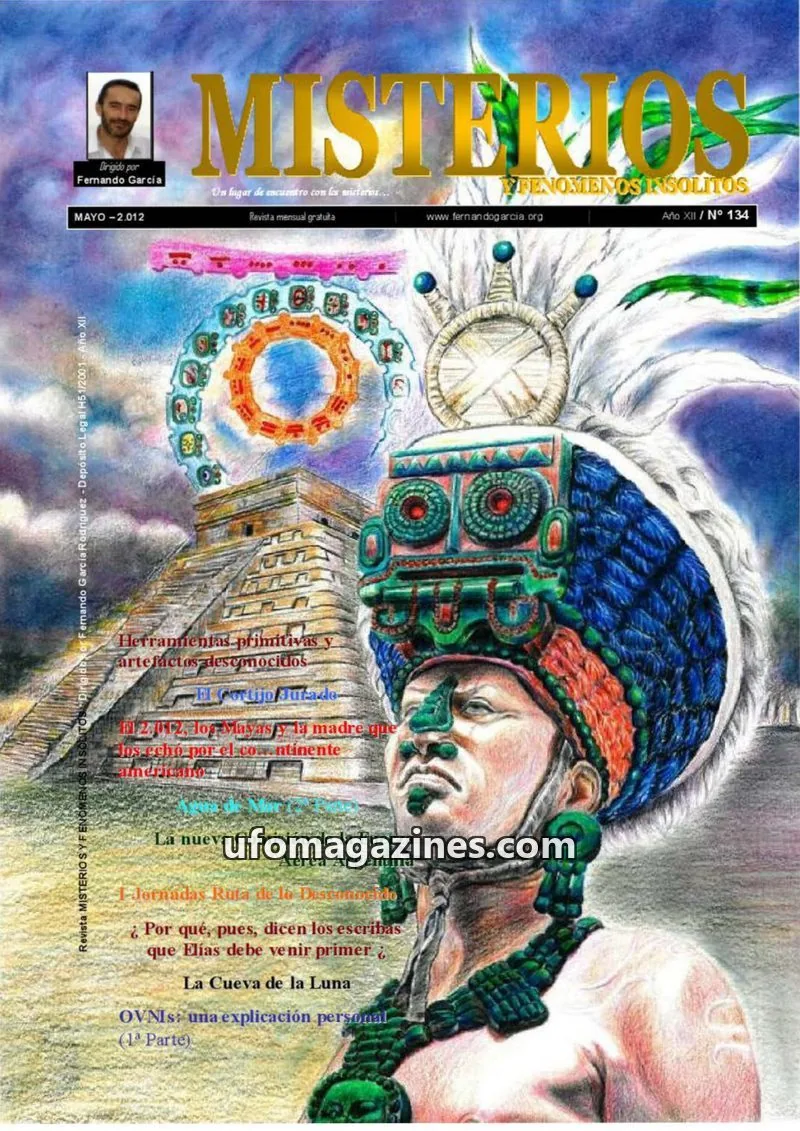 Cover of Misterios (Fernando Garcia Rodriguez) issue 134: MISTERIOS Y FENOMENOS INSOLITOS