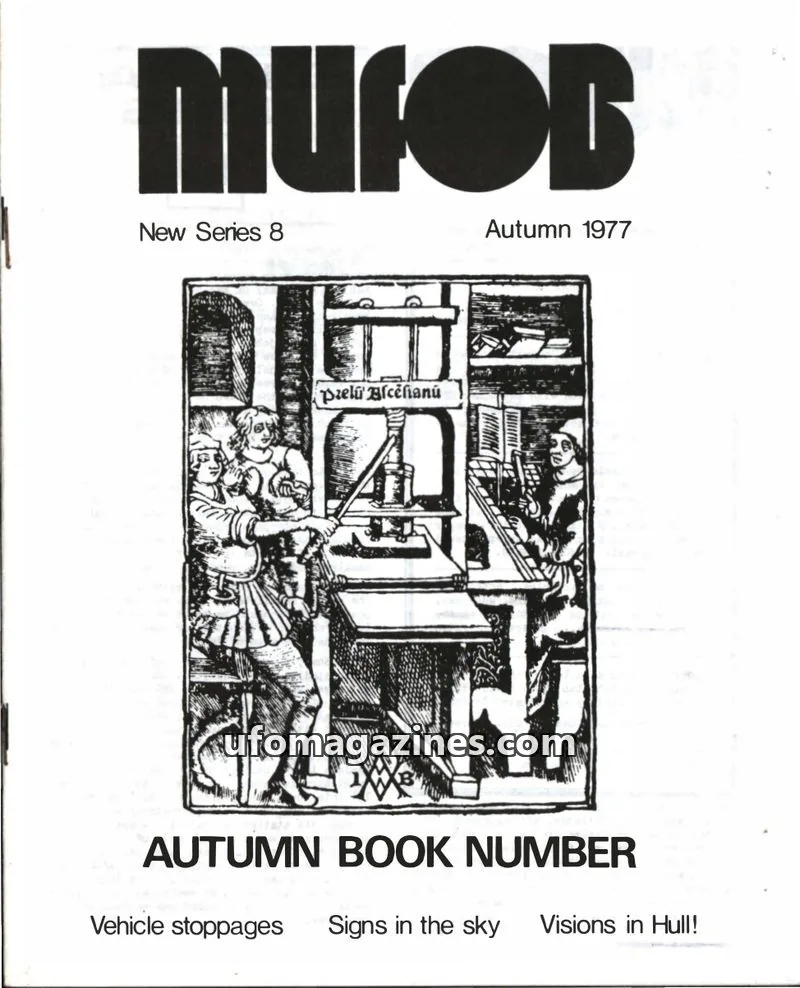 Cover of MUFOB issue New Series 8: MUFOB