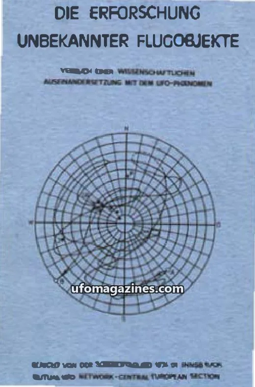 Cover of MUFON issue September 1974: DIE ERFORSCHUNG UNBEKANNTER FLUGOBJEKTE