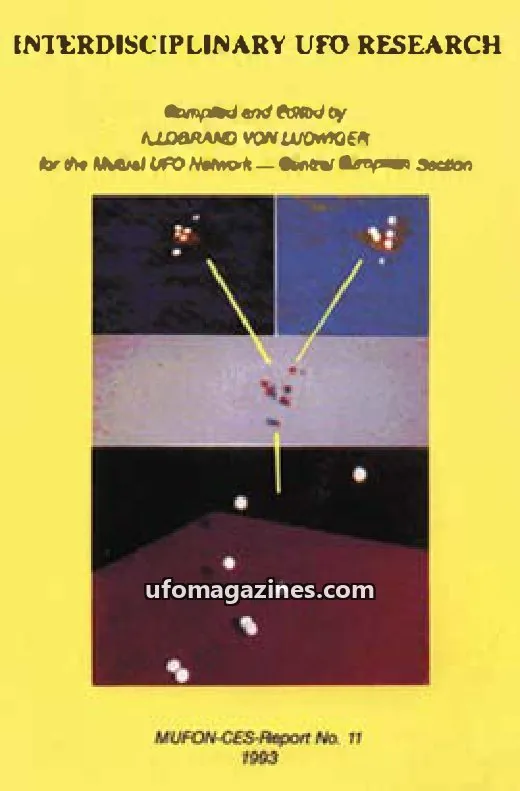 Cover of MUFON CES Berichte issue 11: INTERDISCIPLINARY UFO RESEARCH
