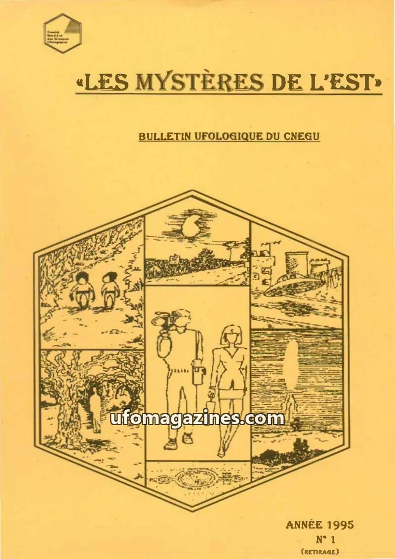Cover of CNEGU issue 1: LES MYSTÈRES DE L'EST
