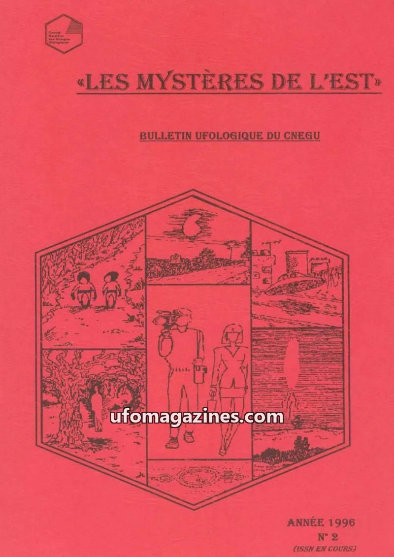 Cover of CNEGU issue 2: LES MYSTÈRES DE L'EST