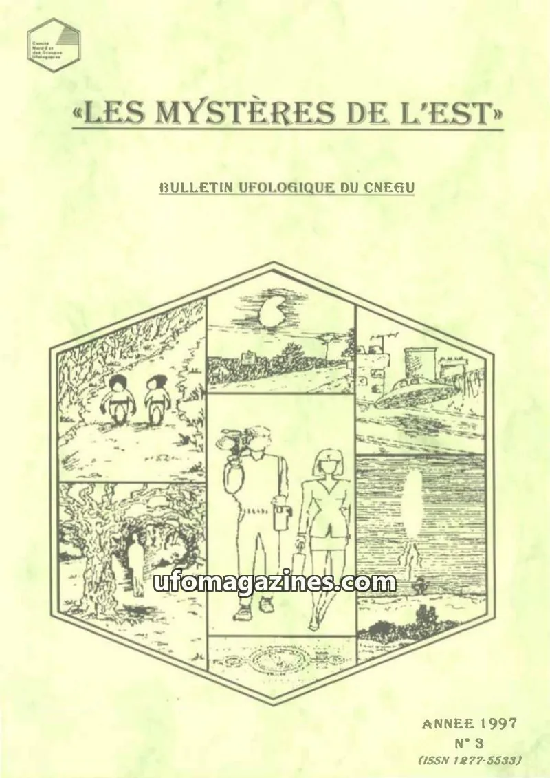 Cover of CNEGU issue 3: LES MYSTÈRES DE L'EST