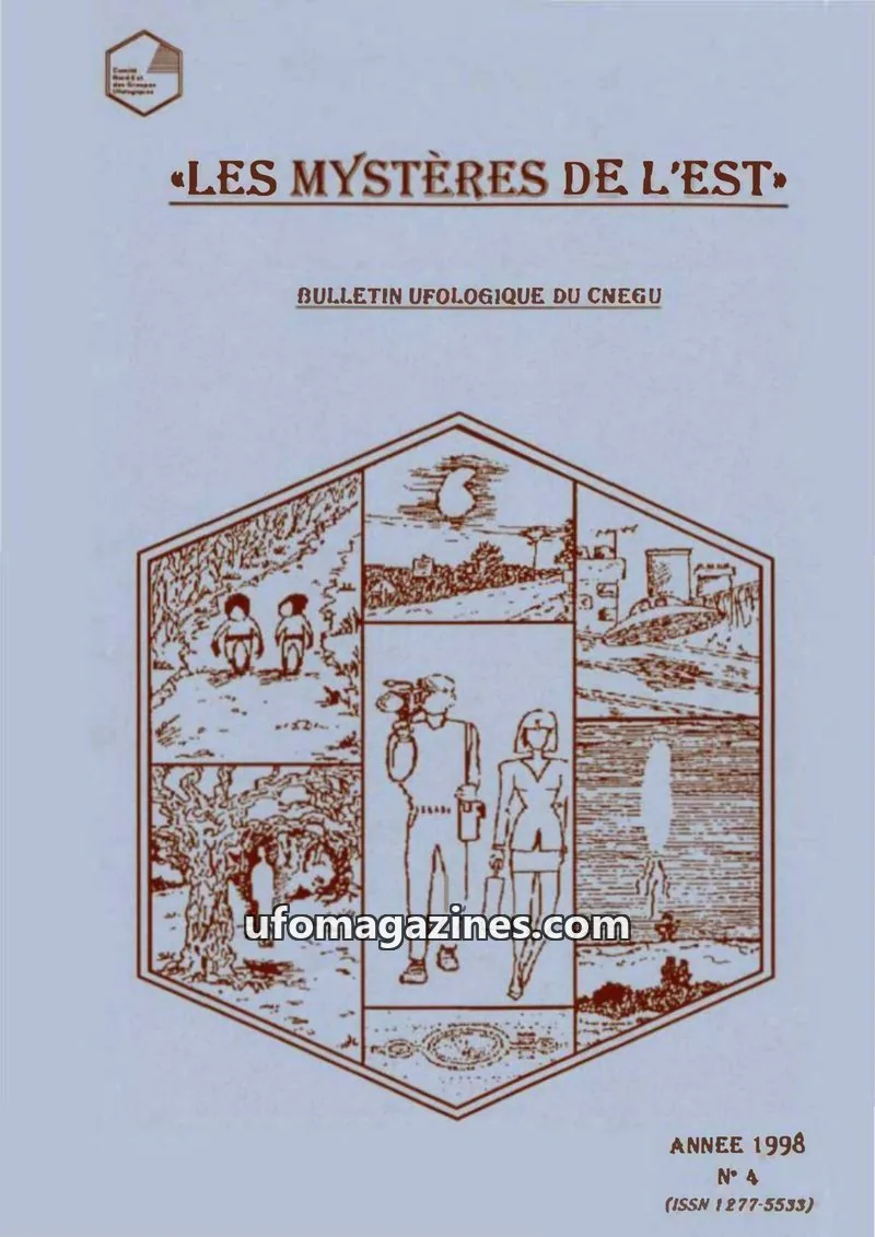 Cover of CNEGU issue 4: LES MYSTÈRES DE L'EST