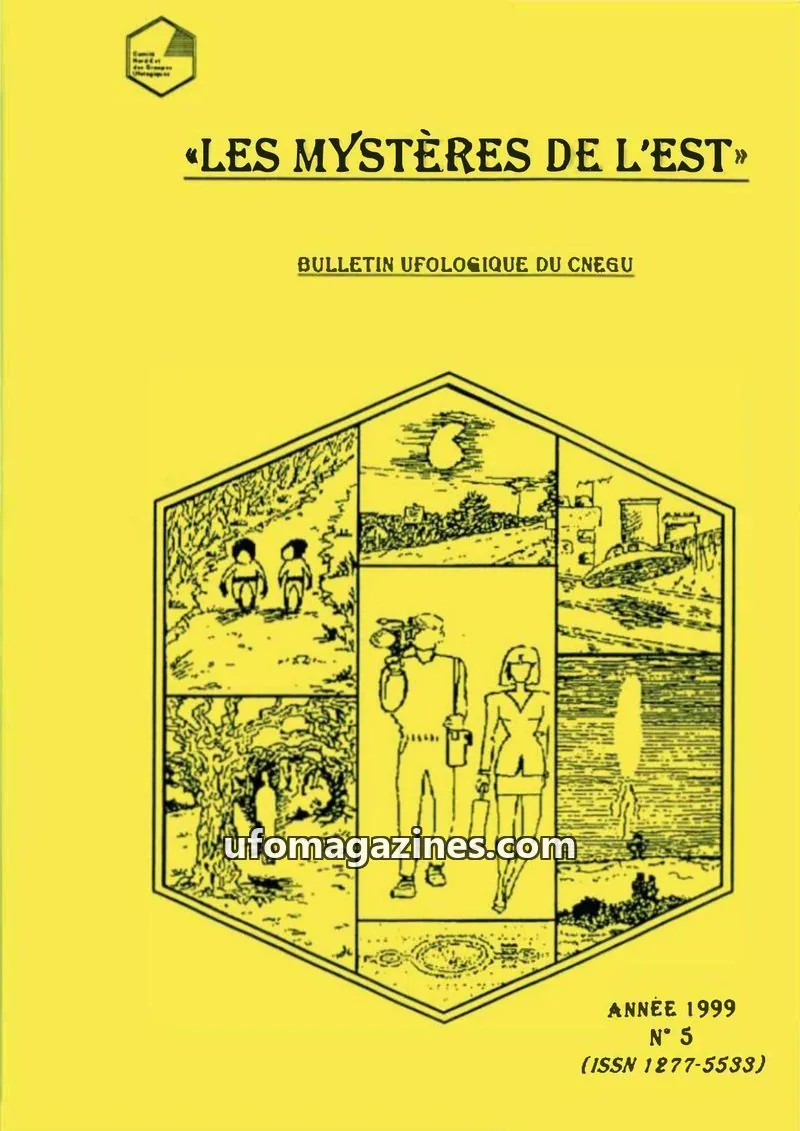 Cover of CNEGU issue 5: LES MYSTÈRES DE L'EST