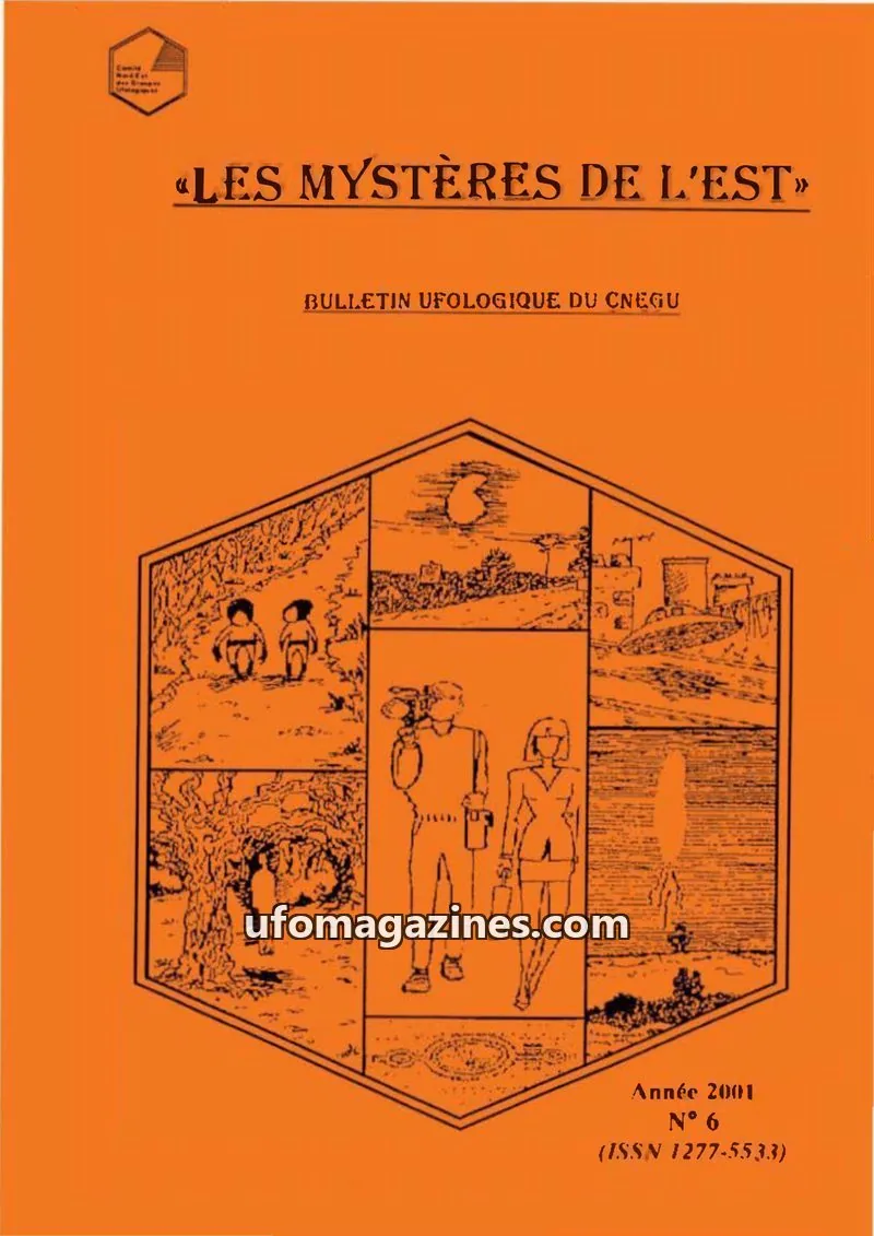 Cover of CNEGU issue 6: LES MYSTÈRES DE L'EST