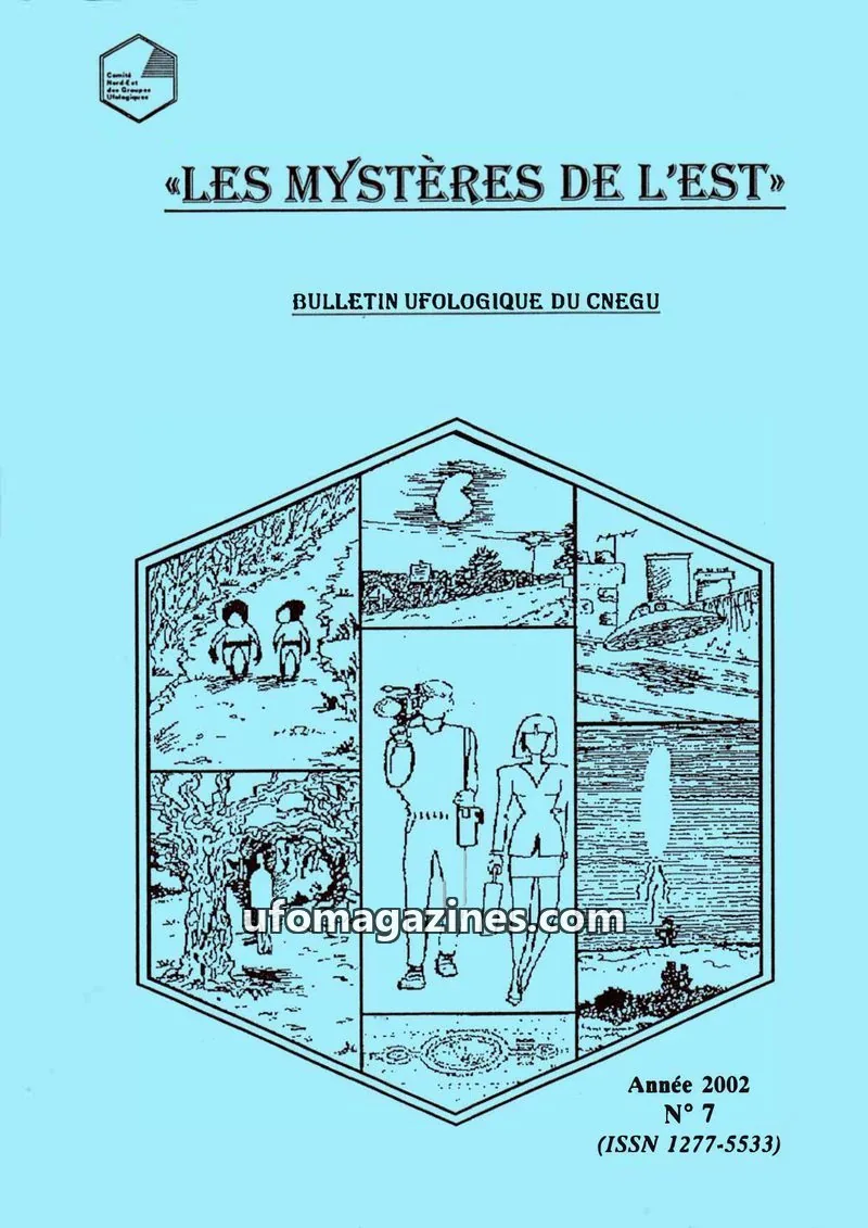 Cover of CNEGU issue 7: LES MYSTÈRES DE L'EST