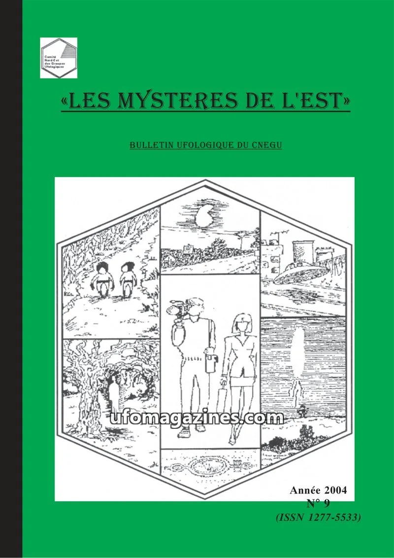 Cover of CNEGU issue 9: LES MYSTÈRES DE L'EST
