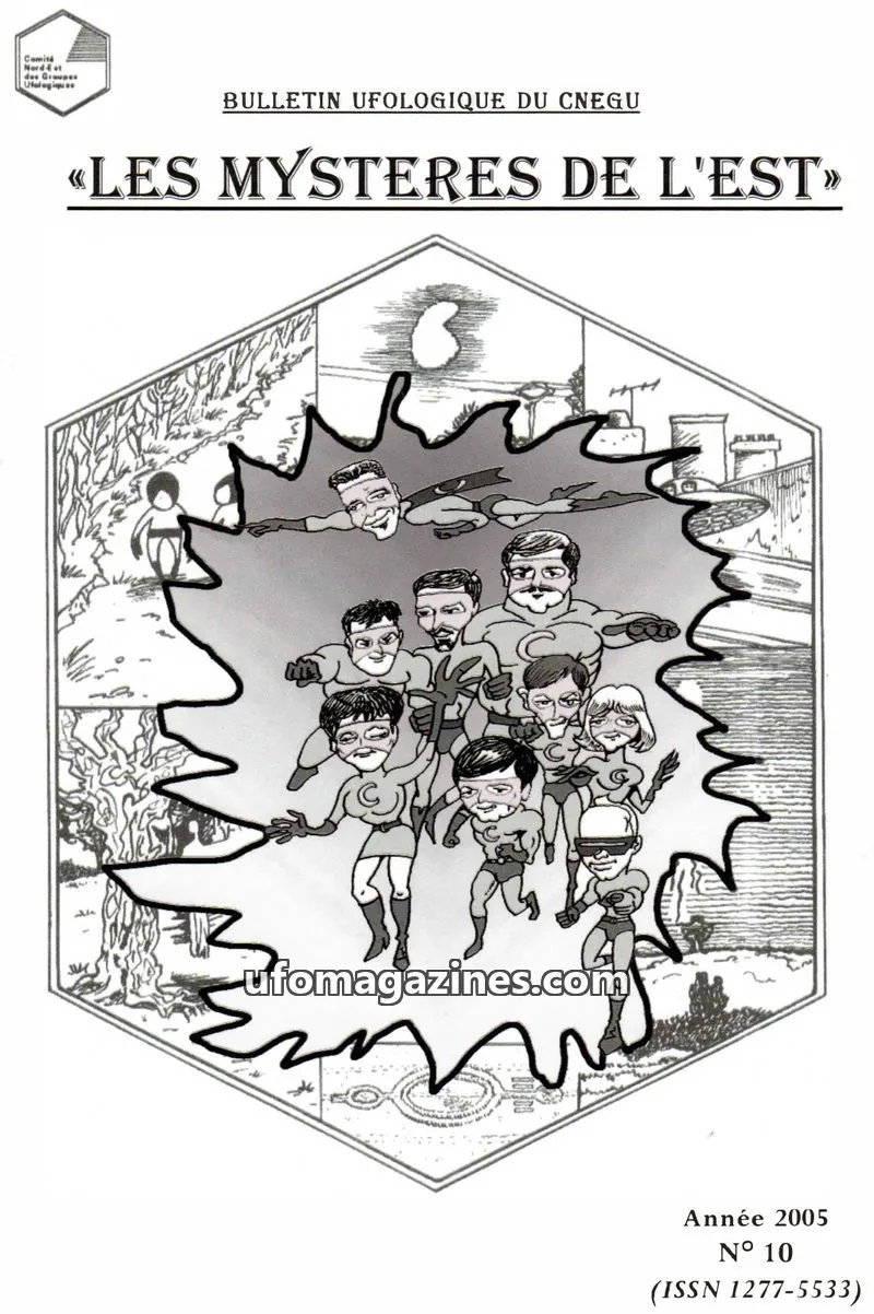 Cover of CNEGU issue 10: LES MYSTÈRES DE L'EST