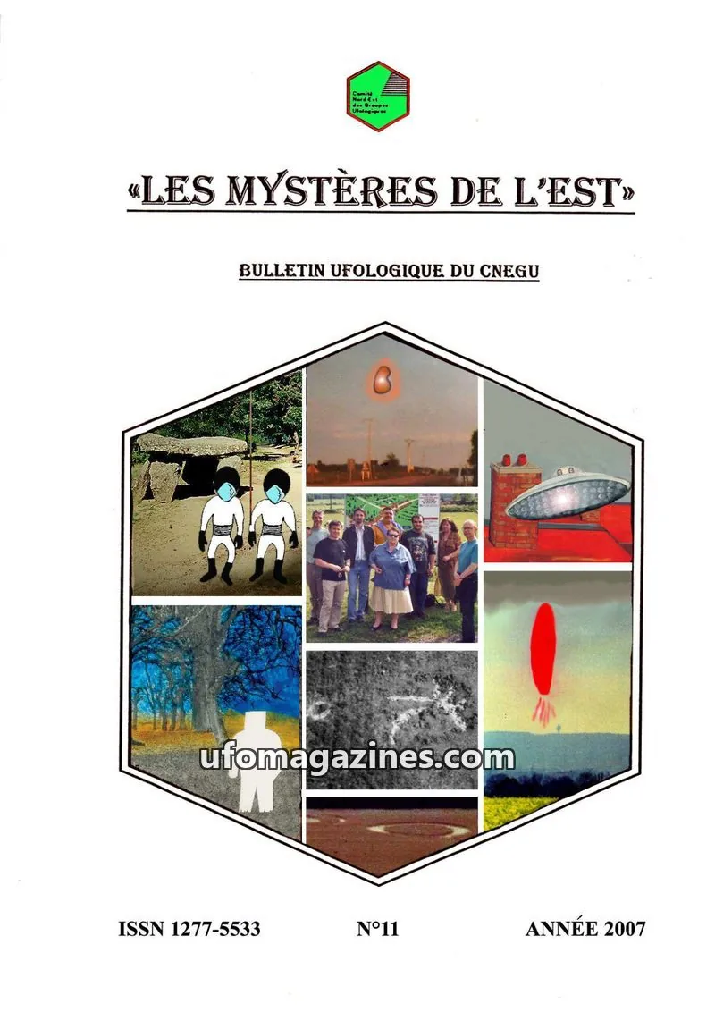 Cover of CNEGU issue 11: LES MYSTÈRES DE L'EST