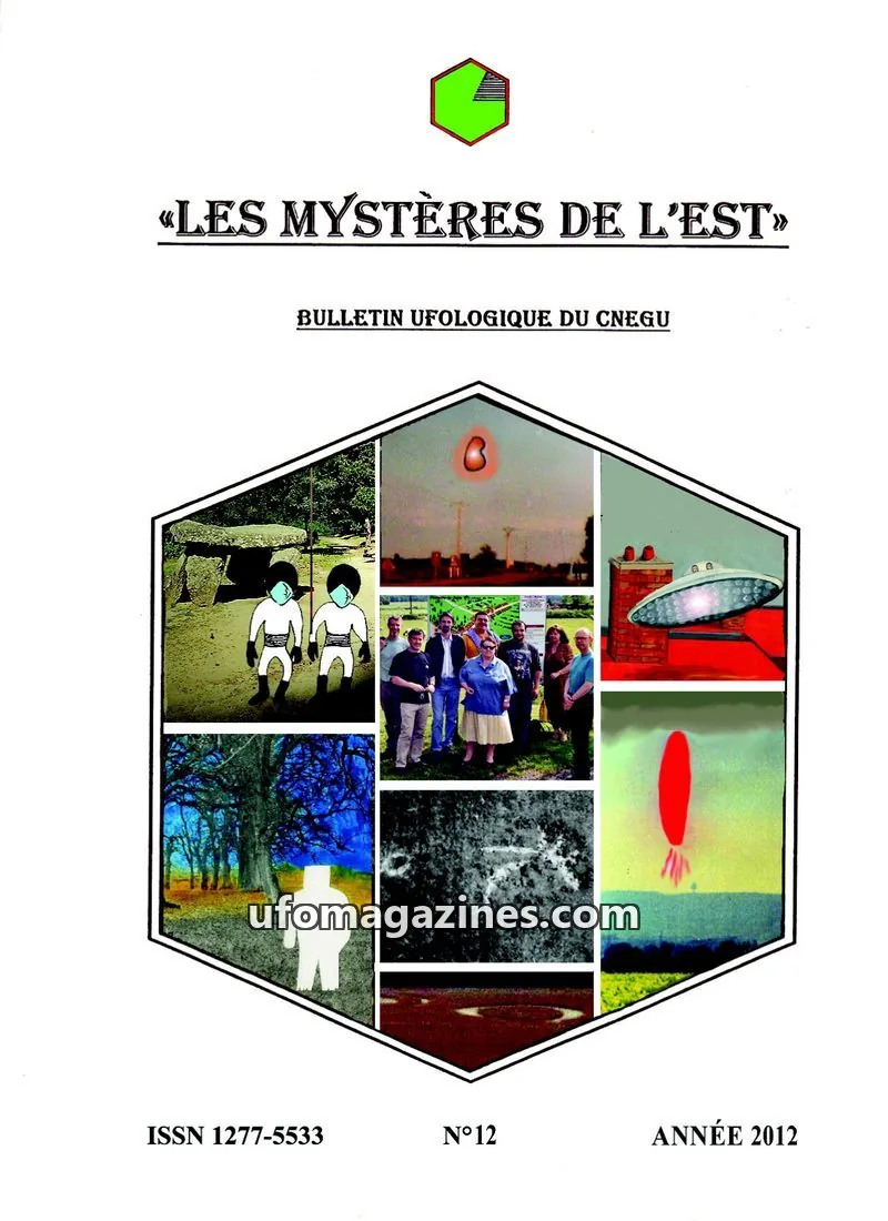 Cover of CNEGU issue 12: LES MYSTÈRES DE L'EST