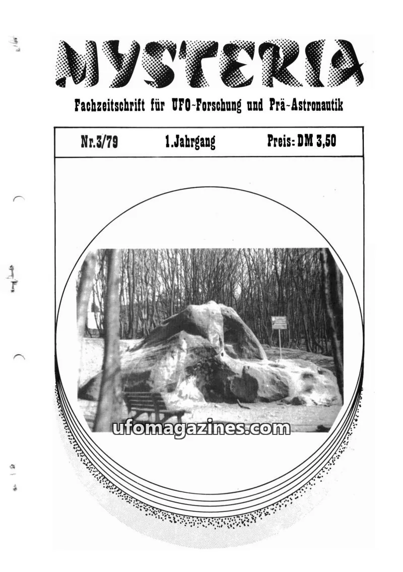 Cover of Mysteria (Axel Ertelt) issue 3/79: MYSTERIA
