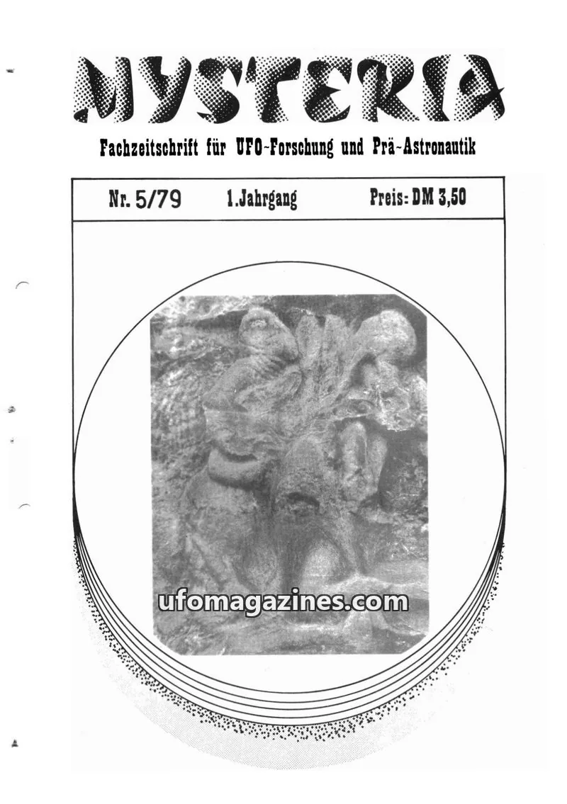 Cover of MYSTERIA issue 5/79: MYSTERIA