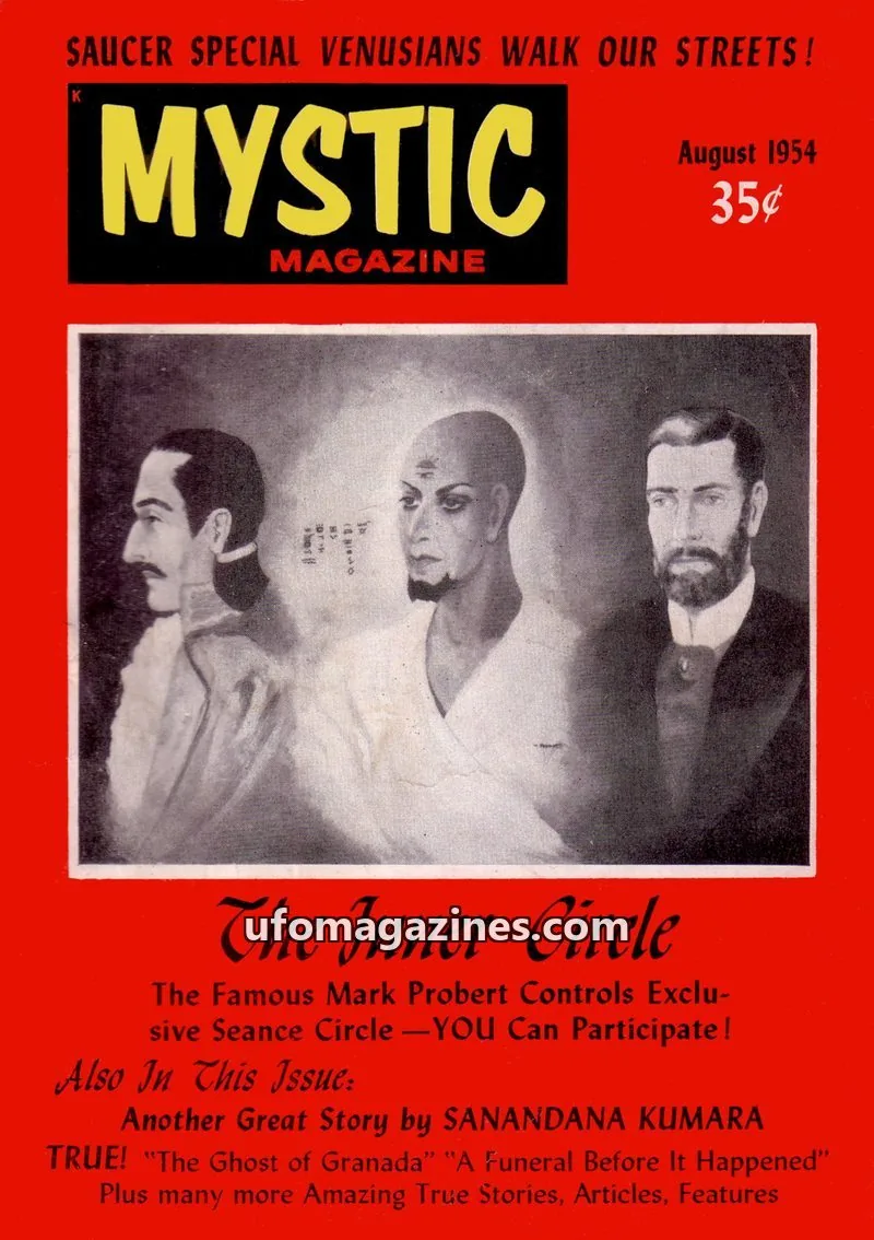 Cover of Palmer Publications, Inc. issue No. 5: MYSTIC MAGAZINE
