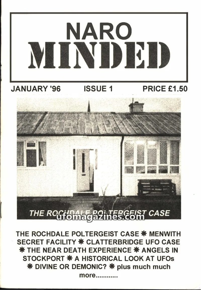 Cover of NARO Minded issue 1: NARO MINDED